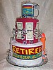 Retirement Towel Cake